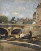 TARDIEU Victor 1870-1937,Le Pont-Neuf à,1905,Christie's GB 2016-05-29
