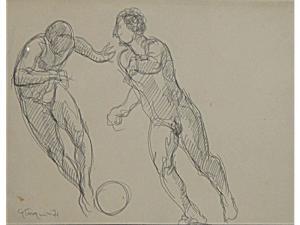 TARQUINI G 1900-1900,Giocatori di pallone,Colasanti Casa D'Aste Roma IT 2009-05-15