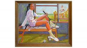 TARRANT OLWEN 1927-2012,The Tennis Player,Anderson & Garland GB 2023-04-13