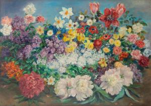 TASLITZKY Boris 1911-2005,Floral composition,1948,Desa Unicum PL 2020-06-30