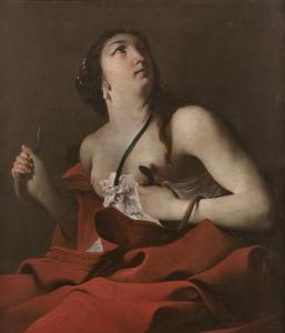 TASSEL Jean 1608-1667,La mort de Cléopâtre,Artcurial | Briest - Poulain - F. Tajan FR 2022-03-23