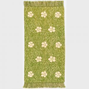 Tatsumura Heizo,Oribe Brocade Floral Flatweave Cotton Rug,Stair Galleries US 2022-09-15