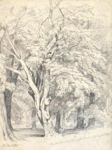 TAUNTON William,‘Kensington Gardens,1858,John Nicholson GB 2013-07-04
