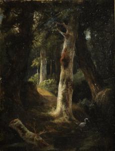 TAUREL Auguste 1859,Sous-bois,Galerie Moderne BE 2011-04-05