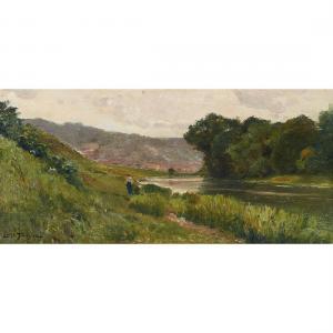 TAUZIN Louis 1845-1914,Paysage,Clars Auction Gallery US 2023-01-13