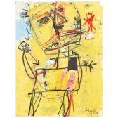 TAVELLI Louis 1914-2010,Two mixed media works on paper,1988,Rago Arts and Auction Center 2017-12-02