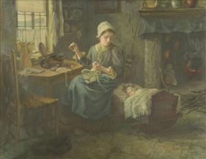 TAVERNER Annie 1800-1900,The mother,1907,Dreweatt-Neate GB 2009-06-02