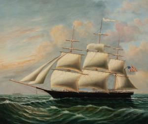 TAYLER D 1926,United States Sailing Ship,20th Century,Skinner US 2022-08-16