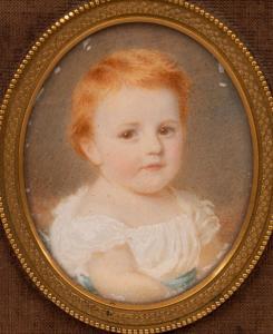 TAYLER Edward 1828-1906,Portrait Miniatures of Arthur William de ,1871,Simon Chorley Art & Antiques 2022-01-25