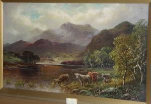 TAYLOR Alex 1900-1900,"Loch Ard near Aberfoil"; Cattle by a highland river,Bonhams GB 2004-11-16