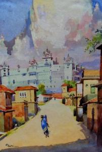 TAYLOR Alex 1900-1900,Views of India, four similar scenes,Rosebery's GB 2009-10-06