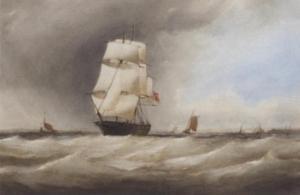 TAYLOR Charles II 1841-1883,American Merchantman off the Dutch Coast,Sotheby's GB 2003-12-02