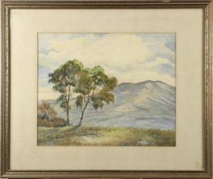 TAYLOR Fred B 1868-1960,Mountain Vista,Clars Auction Gallery US 2021-08-14