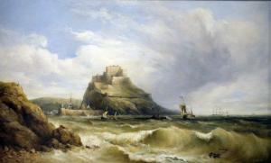 TAYLOR Henry King,Shipping off Mount Orgueil, Jersey,The Cotswold Auction Company 2021-10-19