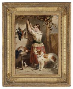 TAYLOR James Fraser 1877-1913,Scullery Gamestress,New Orleans Auction US 2019-12-07
