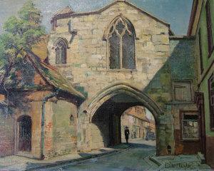 Taylor Lillian 1900-1900,An old stone town gateway,Rosebery's GB 2010-04-07