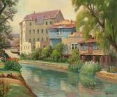 TAYLOR Rolla Sims 1872-1970,Downtown on the River,Heritage US 2013-05-11