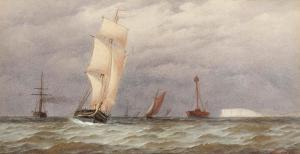 TAYLOR Snr. Charles 1836-1871,Off Beachy Head,Morgan O'Driscoll IE 2023-12-05