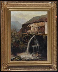 TAYLOR Turner,Old Mill,1886,Anderson & Garland GB 2017-03-21