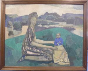 TAYLOR W.J,Mother and Child,1952,Tennant's GB 2016-10-29