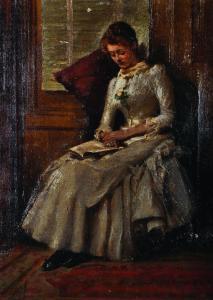 TAYLOR Wycliffe,A Seated Lady in an interior,John Nicholson GB 2014-11-05
