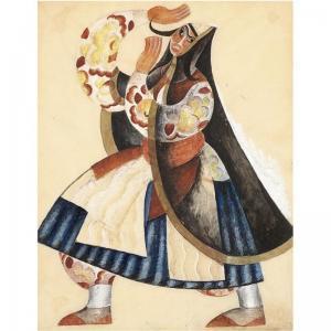 TCHELITCHEW Pavel 1898-1957,COSTUME DESIGN FOR A FEMALE DANCER,Sotheby's GB 2007-06-12
