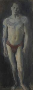 TCHELITCHEW Pavel 1898-1957,Tattooed Man: Portrait of Charles Levinson,1932,Sotheby's GB 2023-11-14