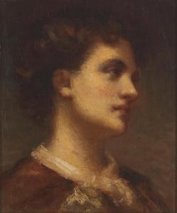 TCHOUMAKOFF Theodore 1823-1911,Portrait of a lady,John Moran Auctioneers US 2022-09-21