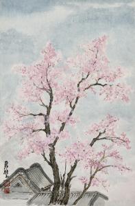 TCHUNPI FAN 1898-1986,Peach Blossoms, Beijing,1973,Christie's GB 2023-05-29
