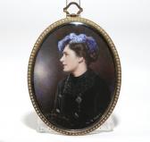 TE WINBURN JAY 1889-1963,Portrait of a woman,1937,Butterscotch Auction Gallery US 2017-03-19