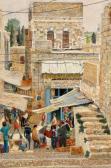 TEAGUE David M 1900-1900,A Passageway in Jerusalem,Tiroche IL 2010-07-17
