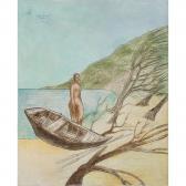 TEBO SACHA THEBAUD 1934-2004,Femme sur la plage,1979,Piasa FR 2017-10-19