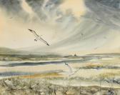 TEELING Norman 1944,Coastal Scene,Morgan O'Driscoll IE 2020-07-27