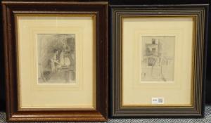 TEESDALE P.M 1900-1900,The Blacksmith and Street Scene,Duggleby Stephenson (of York) UK 2019-10-18