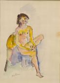TEICHMAN Sabina 1905-1983,Seated Nude,Skinner US 2005-12-10
