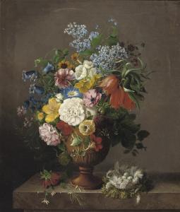TEIXEIRA DE MATTOS Sara 1814-1893,A colourful bouquet of various flowers,Christie's GB 2009-10-13