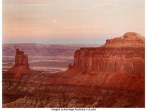 telford John,Setting Moon, Winter, Green River Overlook, Canyon,1990,Heritage US 2020-12-09