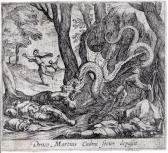 TEMPESTA Antonio 1555-1630,Il drago divora i compagni di Cadmo,Innauction AT 2016-10-13