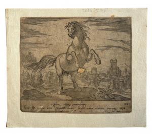 TEMPESTA Antonio 1555-1630,Tuscus equus commendatur,Dams Casa d'Aste IT 2024-02-15