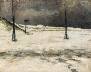 TEN CATE Siebe Johannes 1858-1908,Winter landscape,1888,AAG - Art & Antiques Group NL 2018-12-10