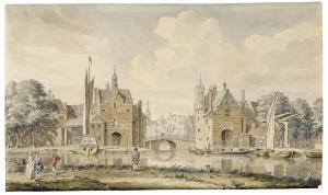 TEN COMPE Jan 1713-1761,A VIEW OF DELFT FROM THE SOUTH,Sotheby's GB 2019-01-30