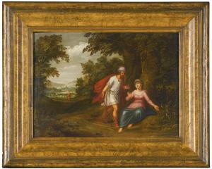 TENGNAGEL Jan 1584-1634,AN OLD TESTAMENT SCENE,1631,Sotheby's GB 2013-09-24