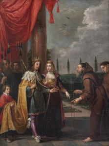 TENIERS David I,Le père Dominique de Jésus Marie Ruzzola remettant,Etienne de Baecque 2023-06-30