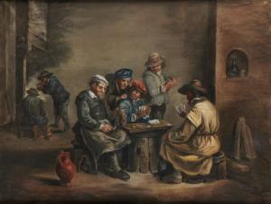 TENIERS David I 1582-1649,THE CARD PLAYERS,Mellors & Kirk GB 2019-03-20