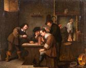 TENIERS David I 1582-1649,Wirtshausinterieur mit Bauern beim Glücksspiel,Nagel DE 2018-07-04