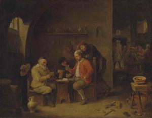 TENIERS David II 1610-1690,Card players and other figures,Christie's GB 2015-07-09