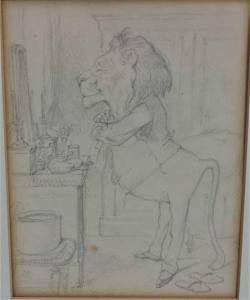 TENNIEL John 1820-1914,The British Lion prepares for the Jubilee,Reeman Dansie GB 2022-08-09