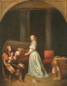 TER BORCH Gerard 1617-1681,Lezione di musica,1673,Meeting Art IT 2021-05-19