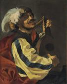 TER BRUGGHEN Hendrick 1588-1629,A man playing a lute,Christie's GB 2017-10-31
