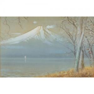 TERAUCHI Fukutaro 1891-1964,Mount Fuji, Japanese,Eastbourne GB 2017-12-02